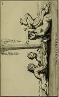 An illustration from Recüeil des figures, groupes, thermes, fontaines, vases, et autres ornemens tels qu'ils se voyent a présent dans le chateau et parc de Versailles : gravé d'après les originaux (1694)