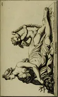 An illustration from Recüeil des figures, groupes, thermes, fontaines, vases, et autres ornemens tels qu'ils se voyent a présent dans le chateau et parc de Versailles : gravé d'après les originaux (1694)