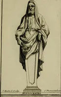 An illustration from Recüeil des figures, groupes, thermes, fontaines, vases, et autres ornemens tels qu'ils se voyent a présent dans le chateau et parc de Versailles : gravé d'après les originaux (1694)