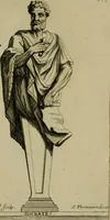An illustration from Recüeil des figures, groupes, thermes, fontaines, vases, et autres ornemens tels qu'ils se voyent a présent dans le chateau et parc de Versailles : gravé d'après les originaux (1694)