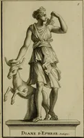 An illustration from Recüeil des figures, groupes, thermes, fontaines, vases, et autres ornemens tels qu'ils se voyent a présent dans le chateau et parc de Versailles : gravé d'après les originaux (1694)