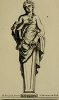 An illustration from Recüeil des figures, groupes, thermes, fontaines, vases, et autres ornemens tels qu'ils se voyent a présent dans le chateau et parc de Versailles : gravé d'après les originaux (1694)