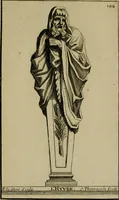 An illustration from Recüeil des figures, groupes, thermes, fontaines, vases, et autres ornemens tels qu'ils se voyent a présent dans le chateau et parc de Versailles : gravé d'après les originaux (1694)