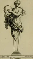 An illustration from Recüeil des figures, groupes, thermes, fontaines, vases, et autres ornemens tels qu'ils se voyent a présent dans le chateau et parc de Versailles : gravé d'après les originaux (1694)