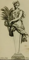 An illustration from Recüeil des figures, groupes, thermes, fontaines, vases, et autres ornemens tels qu'ils se voyent a présent dans le chateau et parc de Versailles : gravé d'après les originaux (1694)