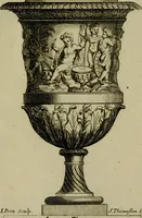 An illustration from Recüeil des figures, groupes, thermes, fontaines, vases, et autres ornemens tels qu'ils se voyent a présent dans le chateau et parc de Versailles : gravé d'après les originaux (1694)