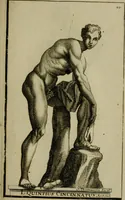 An illustration from Recüeil des figures, groupes, thermes, fontaines, vases, et autres ornemens tels qu'ils se voyent a présent dans le chateau et parc de Versailles : gravé d'après les originaux (1694)