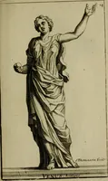 An illustration from Recüeil des figures, groupes, thermes, fontaines, vases, et autres ornemens tels qu'ils se voyent a présent dans le chateau et parc de Versailles : gravé d'après les originaux (1694)