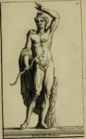 An illustration from Recüeil des figures, groupes, thermes, fontaines, vases, et autres ornemens tels qu'ils se voyent a présent dans le chateau et parc de Versailles : gravé d'après les originaux (1694)