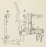 An illustration from Recent improvements in textile machinery (1898)