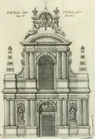 An illustration from Receuil des plus beaux portails de plusieures eglises de Paris (1660)