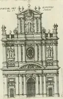 An illustration from Receuil des plus beaux portails de plusieures eglises de Paris (1660)