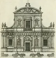 An illustration from Receuil des plus beaux portails de plusieures eglises de Paris (1660)
