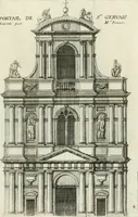 Picture 8 of 12 from Receuil des plus beaux portails de plusieures eglises de Paris (1660), leaf 18