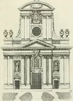 Picture 10 of 12 from Receuil des plus beaux portails de plusieures eglises de Paris (1660), leaf 22