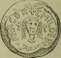 Picture 3 of 10 from Recherche des monnaies mérovingiennes du Cenomannicum (1883), leaf 23