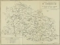 An illustration from Recherche des monnaies mérovingiennes du Cenomannicum (1883)