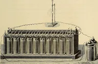 An illustration from Recherches sur l'électricité (1883)