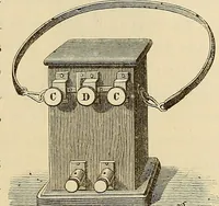 An illustration from Recherches sur l'électricité (1883)