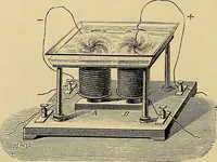 An illustration from Recherches sur l'électricité (1883)