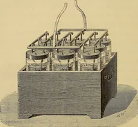 An illustration from Recherches sur l'électricité (1883)