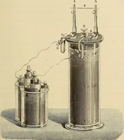 An illustration from Recherches sur l'électricité (1883)