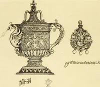 An illustration from Recherches sur l'orfèvrerie en Espagne au moyen âge et à la renaissance; documents inédits tirés des archives espagnoles (1879)