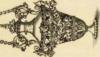 An illustration from Recherches sur l'orfèvrerie en Espagne au moyen âge et à la renaissance; documents inédits tirés des archives espagnoles (1879)