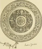 An illustration from Recherches sur l'orfèvrerie en Espagne au moyen âge et à la renaissance; documents inédits tirés des archives espagnoles (1879)