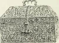 An illustration from Recherches sur l'orfèvrerie en Espagne au moyen âge et à la renaissance; documents inédits tirés des archives espagnoles (1879)