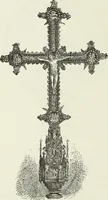 An illustration from Recherches sur l'orfèvrerie en Espagne au moyen âge et à la renaissance; documents inédits tirés des archives espagnoles (1879)