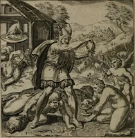 An illustration from Recht ghebruyck ende misbruyck van tydlicke have (1620)