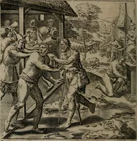 An illustration from Recht ghebruyck ende misbruyck van tydlicke have (1620)