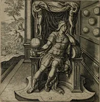 An illustration from Recht ghebruyck ende misbruyck van tydlicke have (1620)