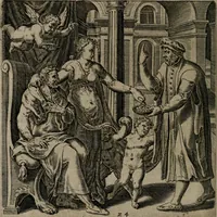 An illustration from Recht ghebruyck ende misbruyck van tydlicke have (1620)
