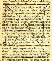 An illustration from Recognitio, summularum reuerendi Patris Illdephonsi a Vera Cruce Augustiniani . (1554)