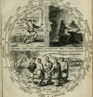 An illustration from Reconditorium ac reclusorium opulentiae sapientiaeque numinis mundi magni, cui deditur in titulum Chymica vannus .. (1666)
