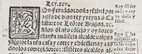 An illustration from Recopilacio[n] de algunas bullas del summo pontifice, co[n]cedidas, en fauor de la jurisdicio[n] real, con todas las pragmaticas, y algunas leyes del reyno, hechas para la buena gouernacion y guarda de la justicia y muchas pragmaticas y leyes añadidas q[ue] hasta aqui no fueron impressas. : En especial estan añadidas las leyes de Madrid y de los ara[n]zeles y de los paños y lanas y capitulos de corregidores y leyes de toro y leyes de la hermandad, vista y corregida y por orden de leyes puesta. (1550)