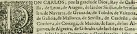 An illustration from Recopilacion de leyes de los reynos de las Indias : mandadas imprimir, y publicar por la magestad catolica del rey don Carlos II, nuestro señor : va dividida en quatro tomos, con el indice general, y al principio de cada tomo el indice especial de los titulos, que contiene (1681)