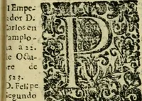 An illustration from Recopilacion de leyes de los reynos de las Indias : mandadas imprimir, y publicar por la magestad catolica del rey don Carlos II, nuestro señor : va dividida en quatro tomos, con el indice general, y al principio de cada tomo el indice especial de los titulos, que contiene (1681)