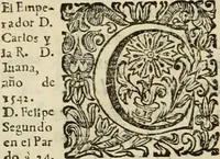 An illustration from Recopilacion de leyes de los reynos de las Indias : mandadas imprimir, y publicar por la magestad catolica del rey don Carlos II, nuestro señor : va dividida en quatro tomos, con el indice general, y al principio de cada tomo el indice especial de los titulos, que contiene (1681)