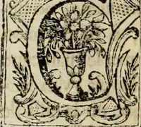 An illustration from Recopilacion de leyes de los reynos de las Indias : mandadas imprimir, y publicar por la magestad catolica del rey don Carlos II, nuestro señor : va dividida en quatro tomos, con el indice general, y al principio de cada tomo el indice especial de los titulos, que contiene (1681)