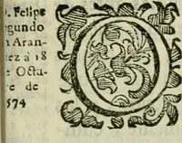 An illustration from Recopilacion de leyes de los reynos de las Indias : mandadas imprimir, y publicar por la magestad catolica del rey don Carlos II, nuestro señor : va dividida en quatro tomos, con el indice general, y al principio de cada tomo el indice especial de los titulos, que contiene (1681)