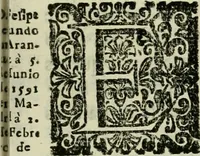 An illustration from Recopilacion de leyes de los reynos de las Indias : mandadas imprimir, y publicar por la magestad catolica del rey don Carlos II, nuestro señor : va dividida en quatro tomos, con el indice general, y al principio de cada tomo el indice especial de los titulos, que contiene (1681)