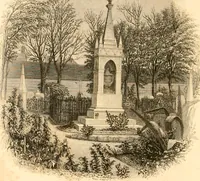 An illustration from Record of inscriptions in the cemetery and building of the Unitarian, formerly denominated the Independent Church, Archdale Street, Charleston, S.C., from 1777-1860 (1860)
