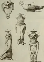 An illustration from Recueil d'antiquités égyptiennes, étrusques, greques et romaines (1752)