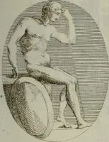 An illustration from Recueil d'antiquités égyptiennes, étrusques, greques et romaines (1752)