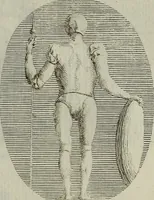An illustration from Recueil d'antiquités égyptiennes, étrusques, greques et romaines (1752)