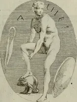 An illustration from Recueil d'antiquités égyptiennes, étrusques, greques et romaines (1752)