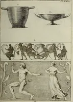 An illustration from Recueil d'antiquités égyptiennes, étrusques, greques et romaines (1752)